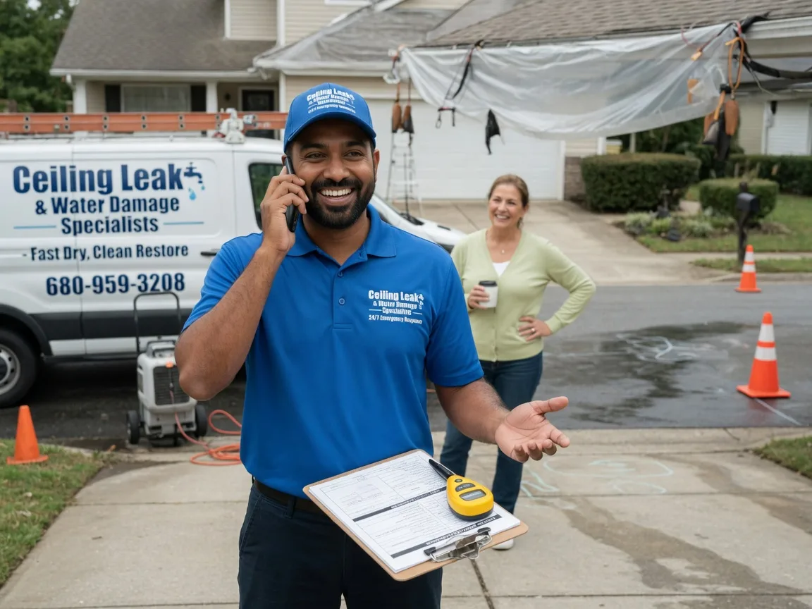 Ceiling Leak Cleanup Commerce, MO FAQs